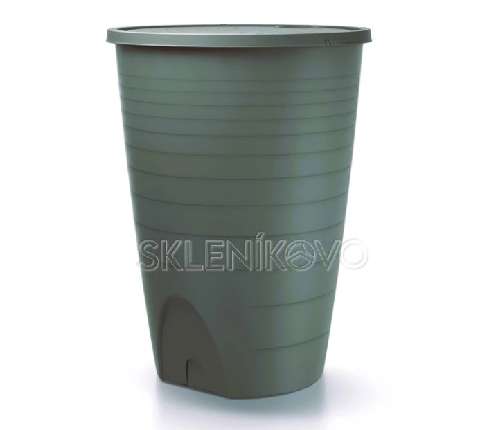 Plastový sud na vodu Peruno 260 l zelená